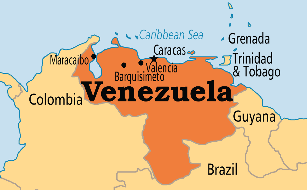 Venezuela Map 